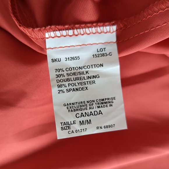 Burnt Orange Le Chateau Dress - Picture 4 of 4